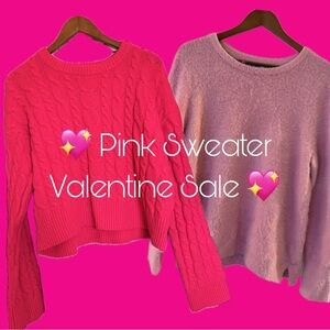 Pink Sweater Valentine Bundle